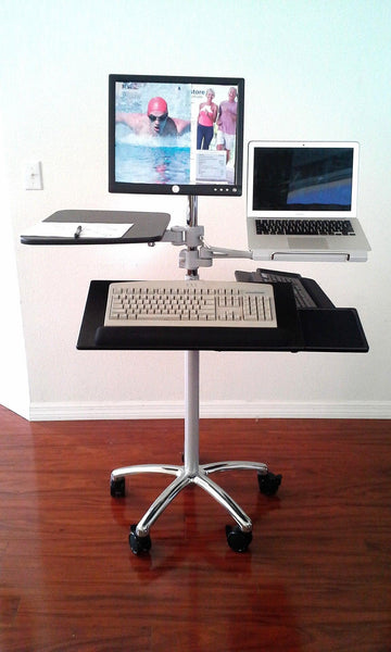 STS5806 24 Compact computer desk laptop desk for small spaces