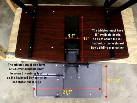 DIY Sliding Coffee Tray